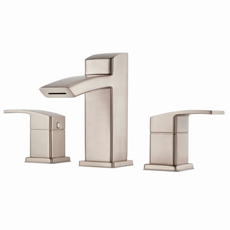 Pfister Pfister Kenzo Two Handle Widespread Lavatory Faucet - Closed BN LG49-DF2K